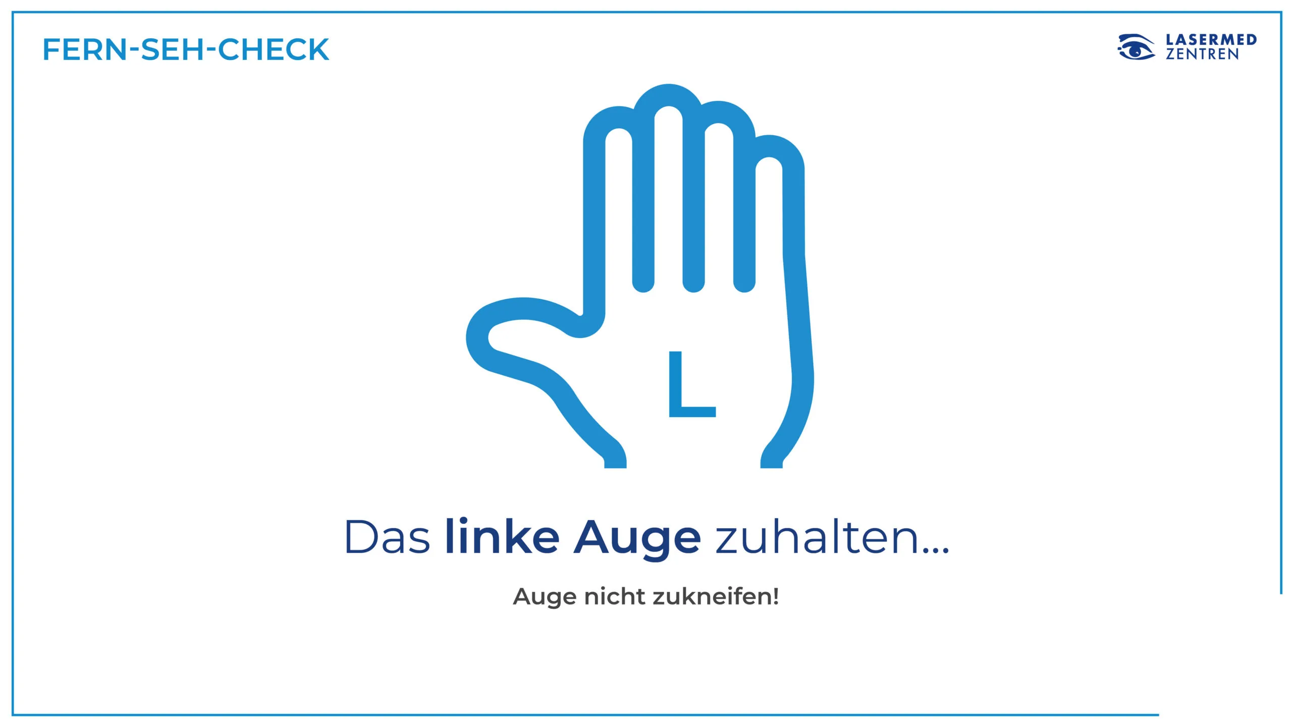 Seh-Check Kurzsichtigkeit
