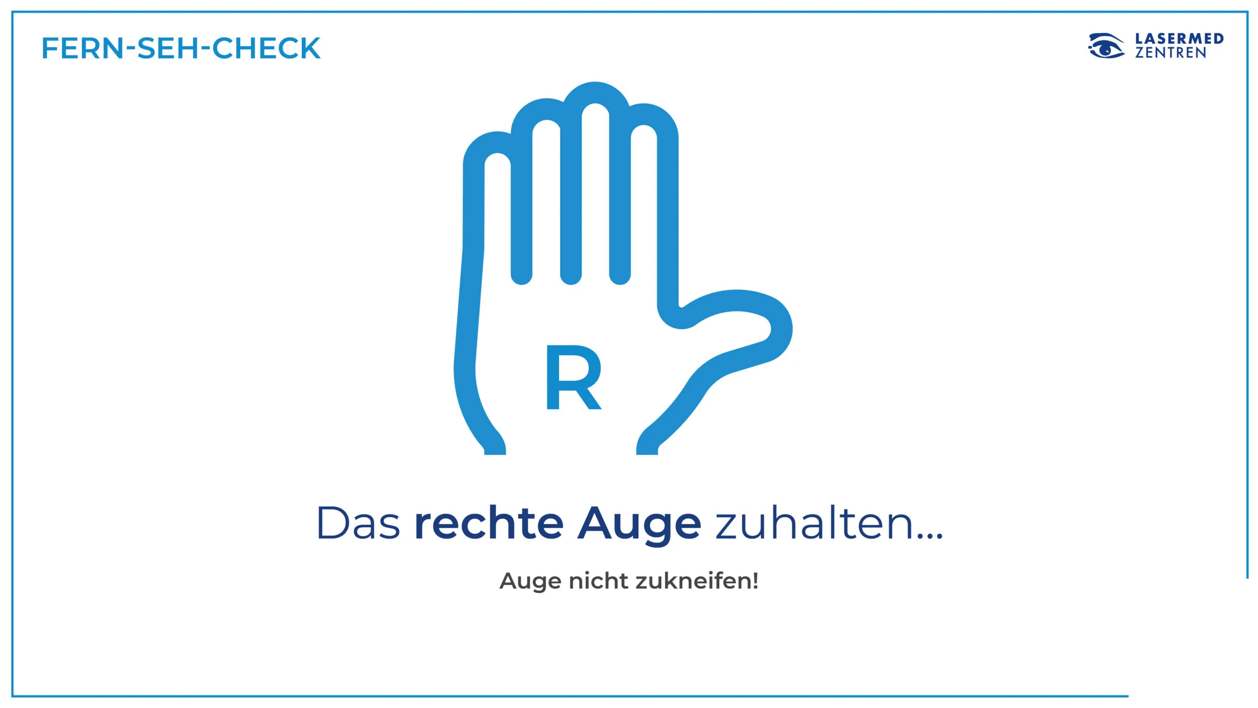 Seh-Check Kurzsichtigkeit