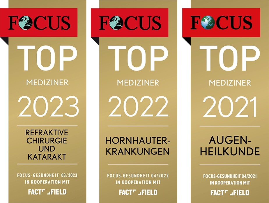 Lasermed Focus Top Mediziner 2023 Refraktive Chirurgie