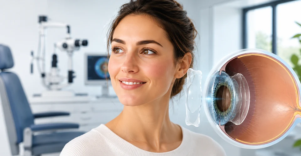 Implantierbare Kontaktlinse (ICL) als Alternative zum Augenlasern bei hoher Fehlsichtigkeit