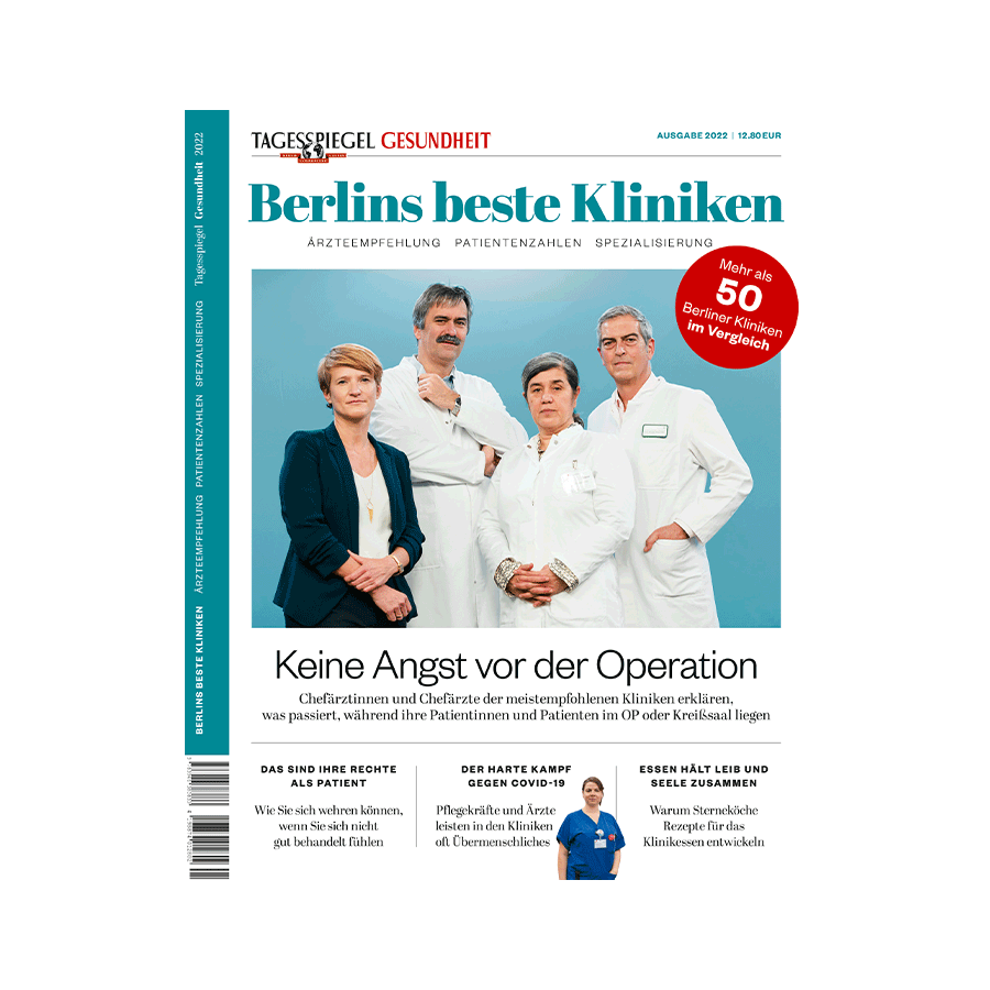 Tagesspiegel Gesundheit Ausgabe Berlin beste Kliniken