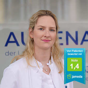 Privatdozentin Dr. med. Milena Pahlitzsch, Klinikdirektorin und Fachärztin für Augenheilkunde
