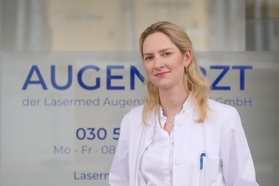 Privatdozentin Dr. med. Milena Pahlitzsch, Klinikdirektorin und Fachärztin für Augenheilkunde