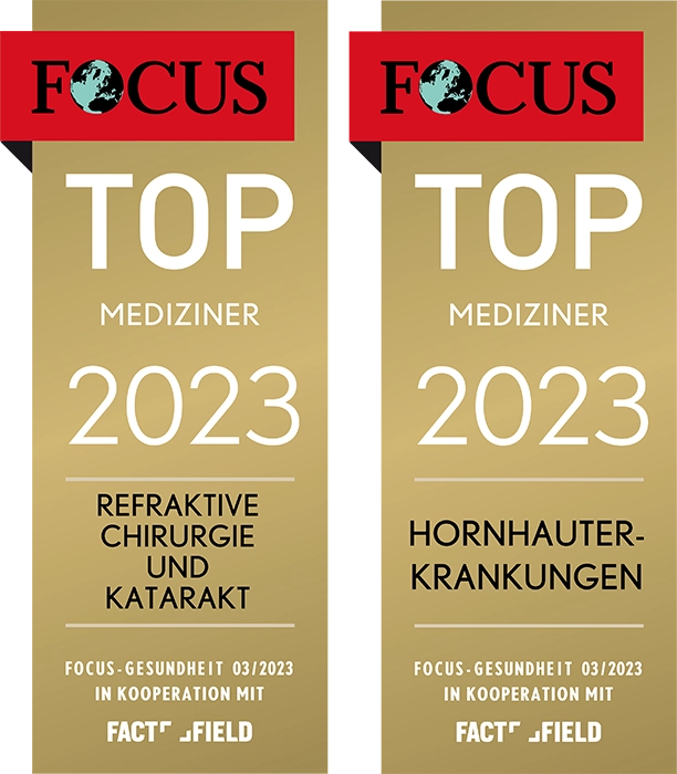 Lasermed Focus Top Mediziner 2023 Refraktive Chirurgie und Hornhauterkrankungen